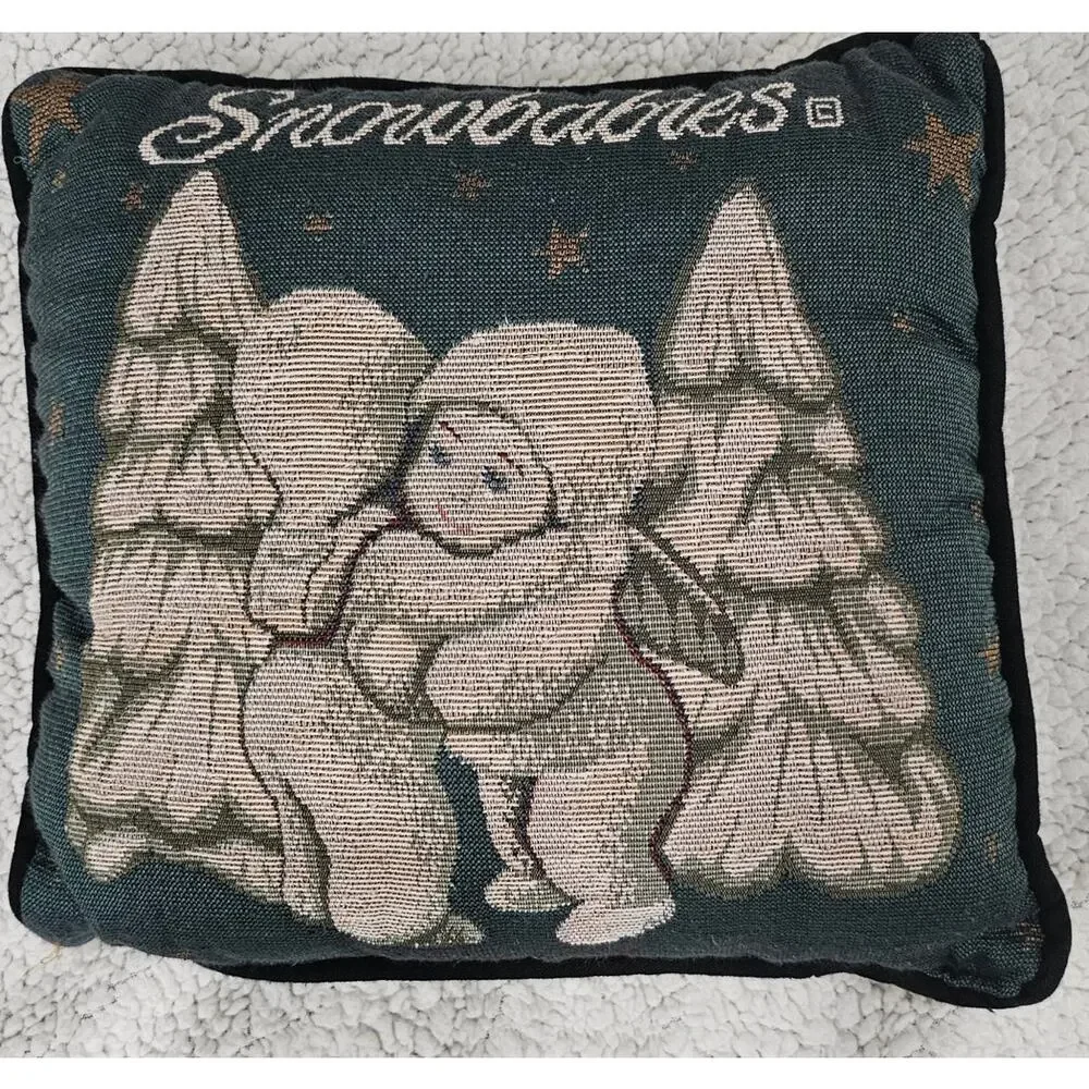 Department 56 Pillow Snow bunnies 10